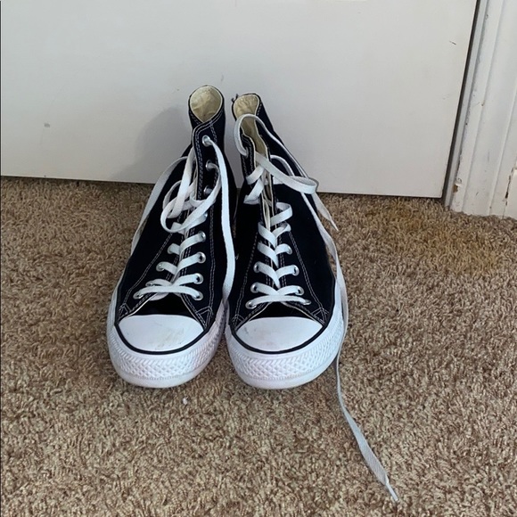 Converse Other - NWOT black high top converse